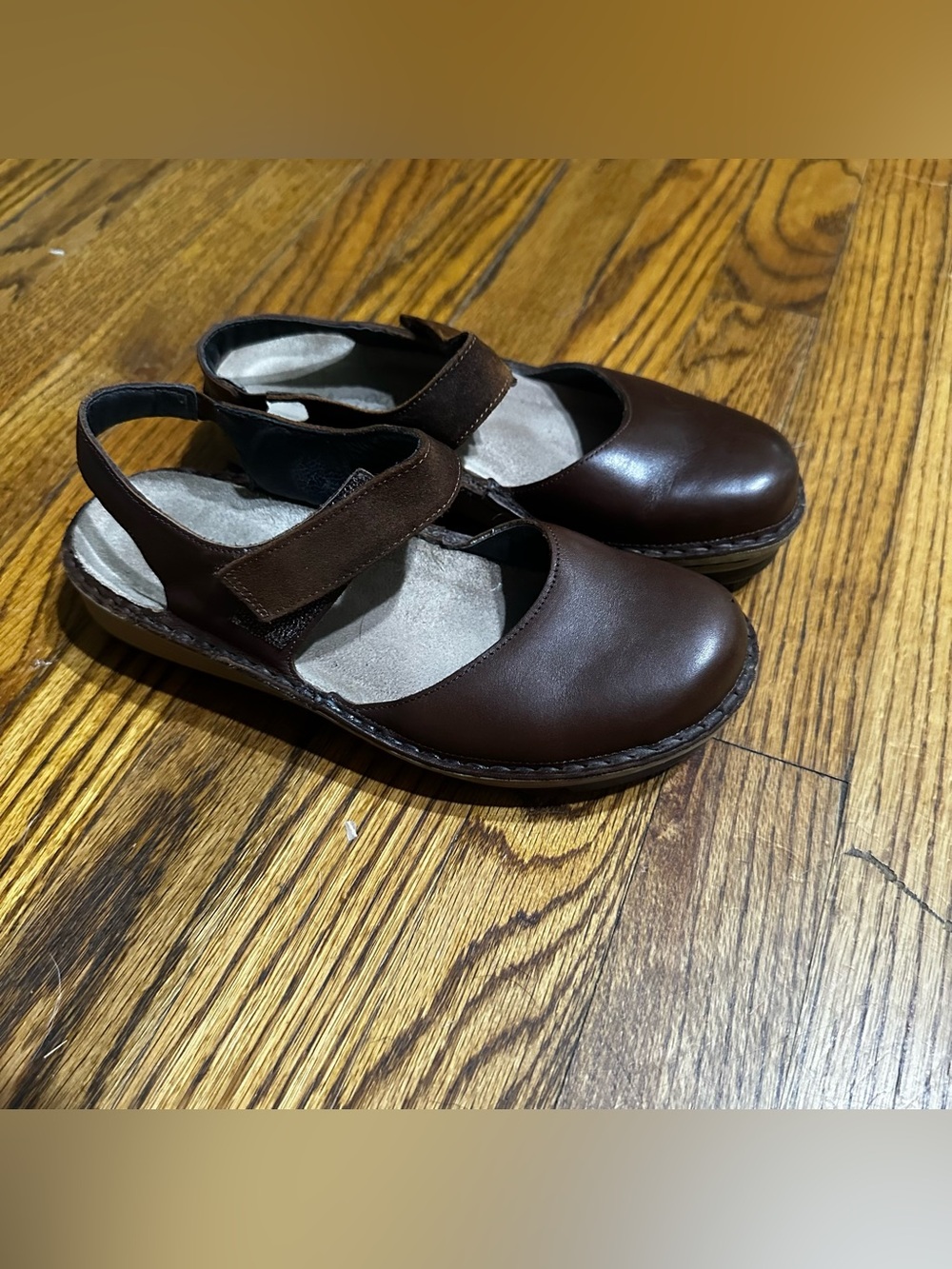 Naot Mary Jane leather sandals size 6